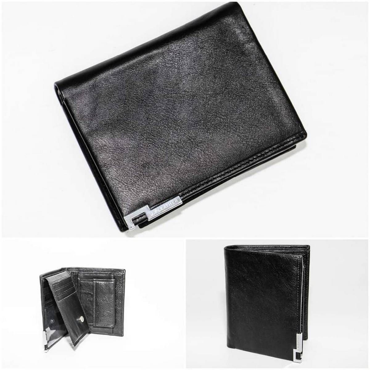 Mens Wallet Bifold Leather Money Bag