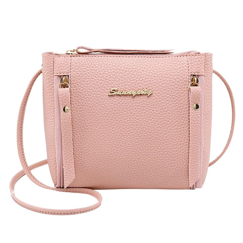 Mini Simple Tassen Shoulder Bag Women PU Leather Messenger Bags Female Crossbody Bags for Women Purse torebki damskie