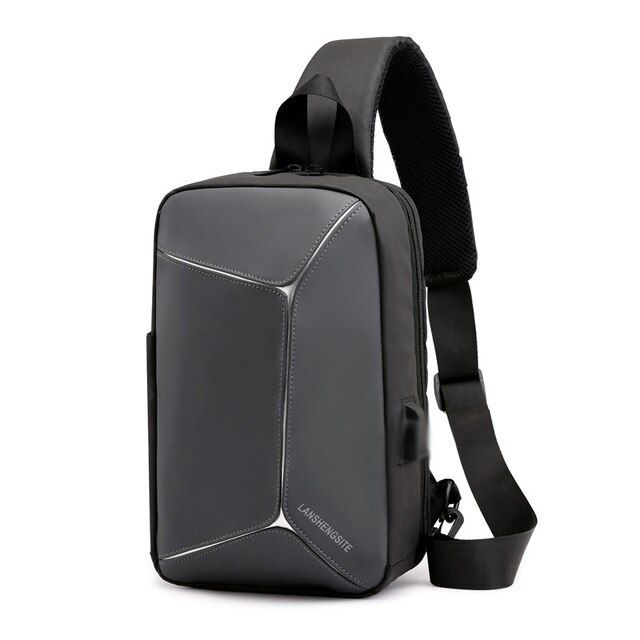 Mochila Hombre-حقيبة كتف مضادة للسرقة للرجال ، حقيبة كروس متعددة الوظائف ، حقيبة صدر مقاومة للماء