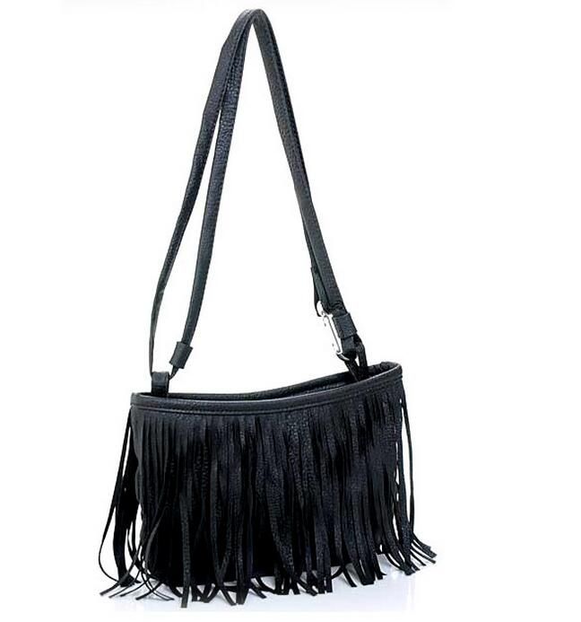 Tassel Messenger bag 2021 luxury handbags women bags designer crossbody bags vintage pu Shoulder Bag  Clutch Handbag Purses