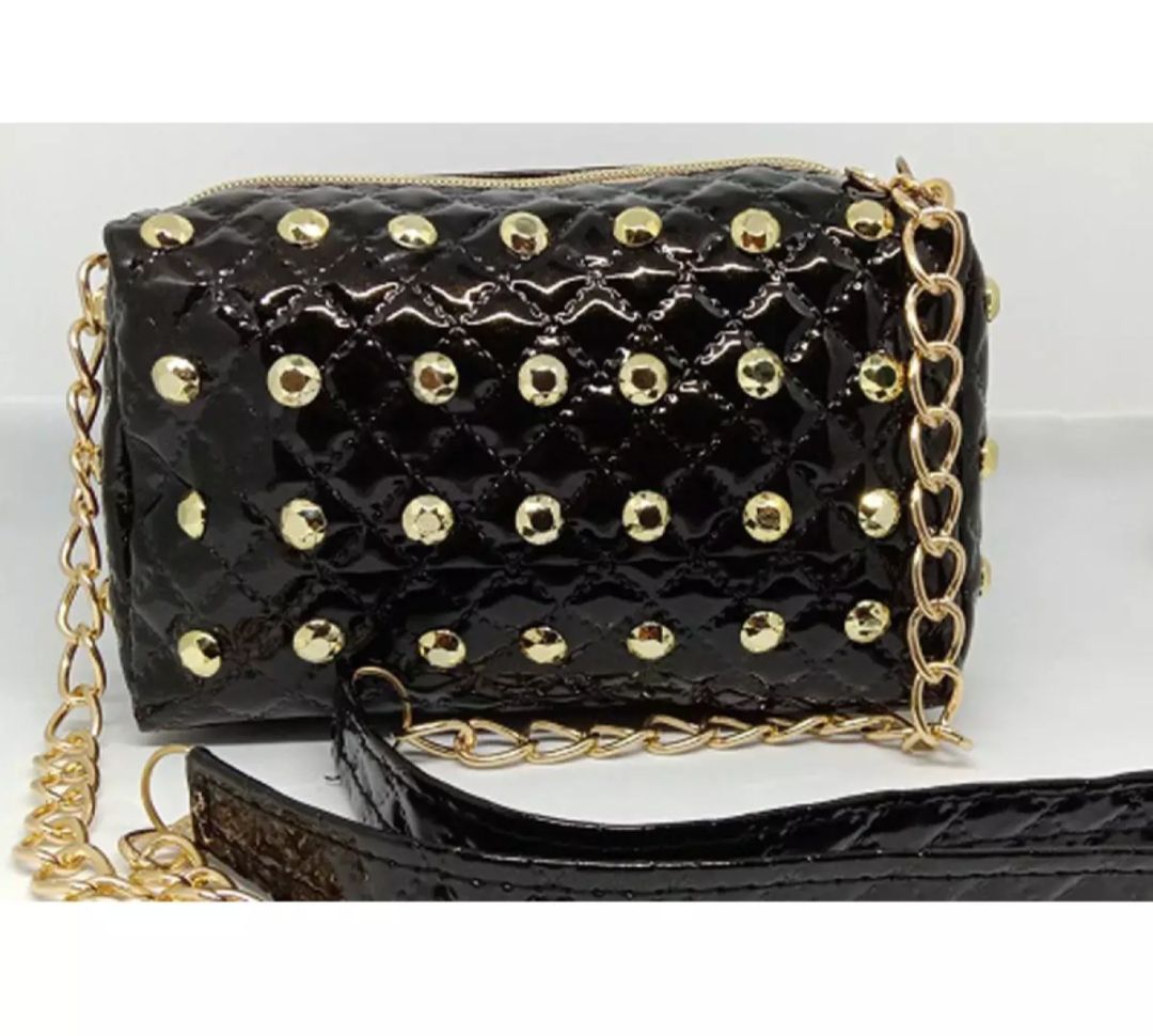 Round Hand Bag for Girls/Golossy round bag/Top handle bag for girls