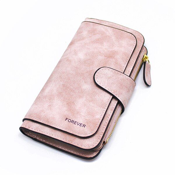 Leather Women Wallets Zipper Long Wallet Women Card Holder Coin Purse Bags for Women Carteira Feminina