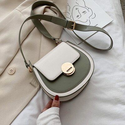 PU Leather Crossbody Bags For Women 2020 Fashion Small Solid Colors Shoulder Bag Female Handbags And Purses Sac A Main Femme