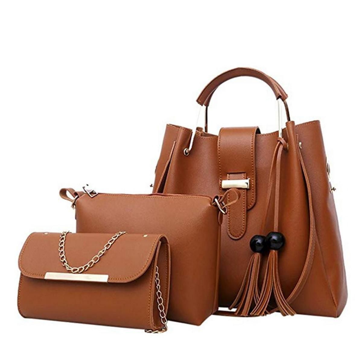 SHUJIN 4pcs Woman Bag Set Fashion Female Purse and Handbag Four-Piece Shoulder Bag Tote Messenger Purse Bag Drop Shipping