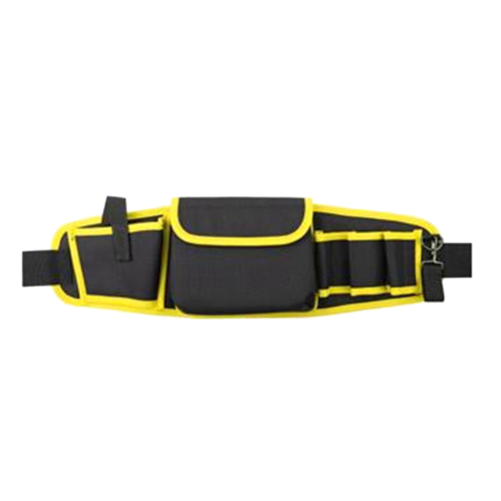 Multifunction Tools Pouch Waist Pack Oxford Cloth Folding Wrench Bag Portable Case Organizer Holder Tool (Yellow)