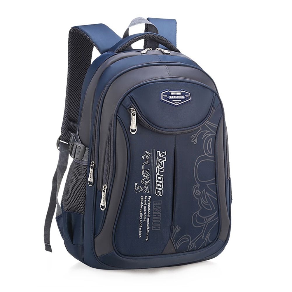 Yfashion Primary School ldren Unisex Backpack High Capacity Adjustable Shoulder Strap Schoolbag