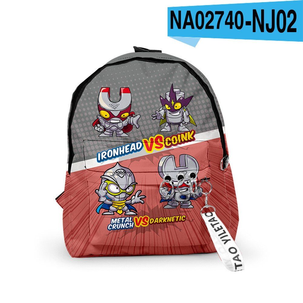 Weysfor Hot Super Zings Series Kindergarten Backpack Cartoon Game Superzings Kids Bag Waterproof Plecak Daily Children Mochila