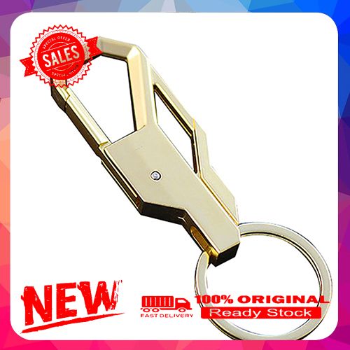 Men's Fashion Concise Zinc Alloy Keychain Key Chain Creative Car Key Ring Keyring