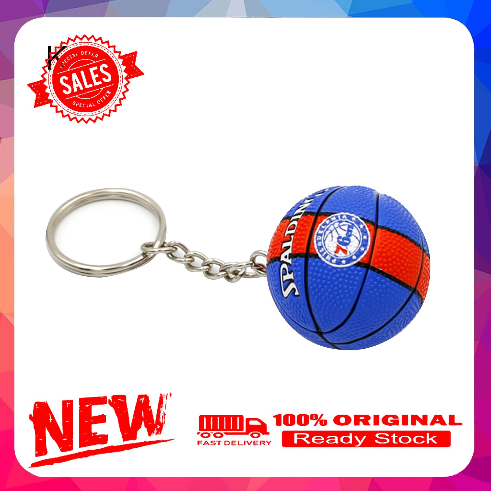 Cartoon Kobe James Basketball Keychain Pendant Handbag Decor Jewelry Souvenir