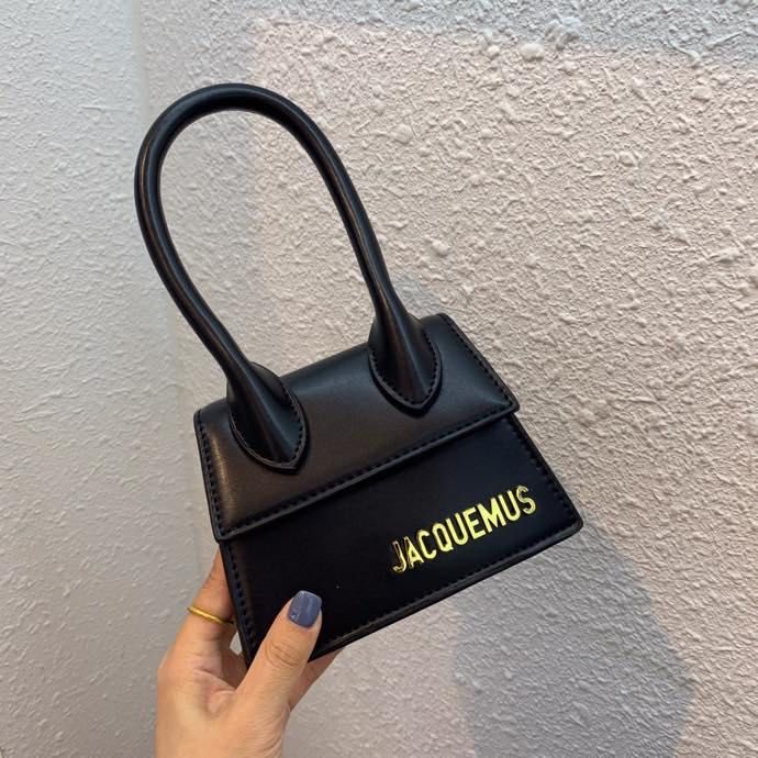 Jacquemus Designer Bags Famous Brand Women Bags 2021 Soild Color Messenger Bag Pu Leather Handbags Female Luxury Shoulder Bag