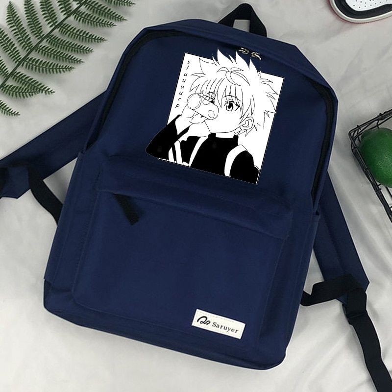 Hunter x Hunter Hxh Killua Hisoka Kurapika bagpack backpack  travel designer anime femenina ladies  backpack