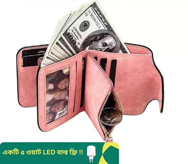 Medium-sized wallet coins and cardholders for women