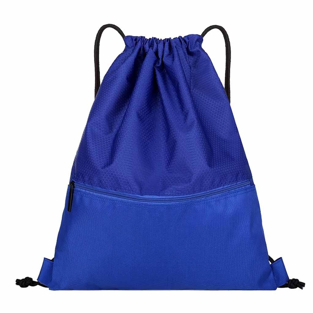 Beach Bag Outdoor Fitness Sport Bag Bundle Pocket Drawstring Bag