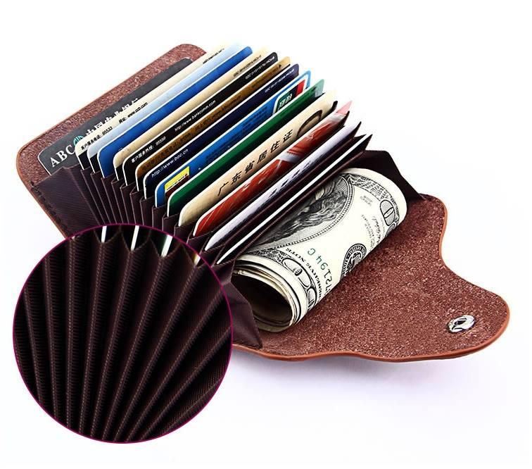Fashion Leather Luxury Credit Card Holder & Wallet