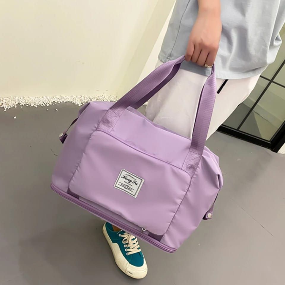 New Large Capacity Folding Travel Bags Waterproof Handbag Travel Duffel Bags Women Multi functional Travel Bags