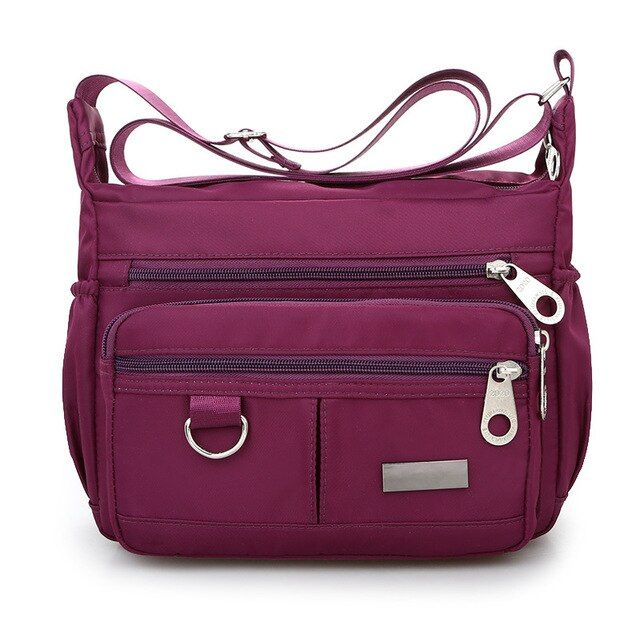 Fashion Women Mam Bag Small Shoulder Bag High Quatily Oxford cloth Messenger Crossbody Bags Multi-pocket Purse Handbag