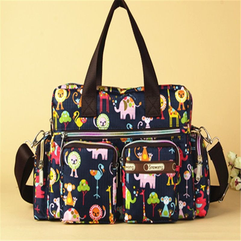 Women Handbag Shoulder Messenger Bag Casual Flower Printed  Large Capacity Waterproof Tote Bag Multiple Patterns To Choose Bag