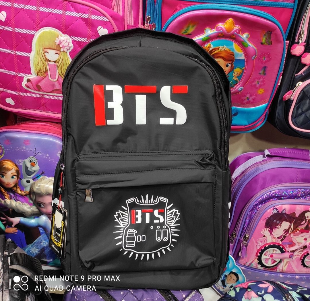 BTS SCHOOL COLLEGE COACHING BACKPACK WATERPROOF & WASHABLE