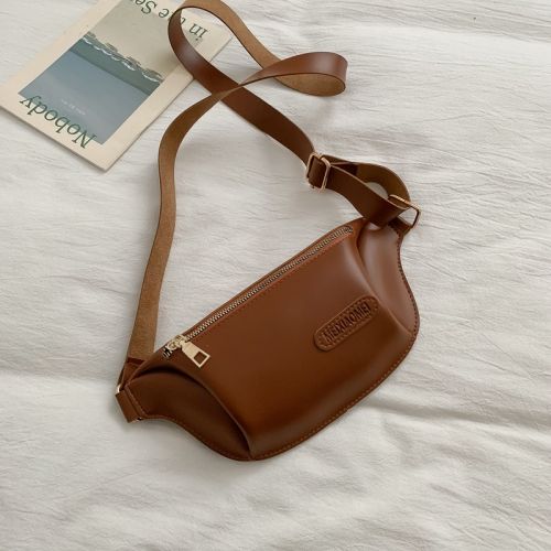 Fashion belt bag female trend Korean version of the wild chain portable shoulder chest bag