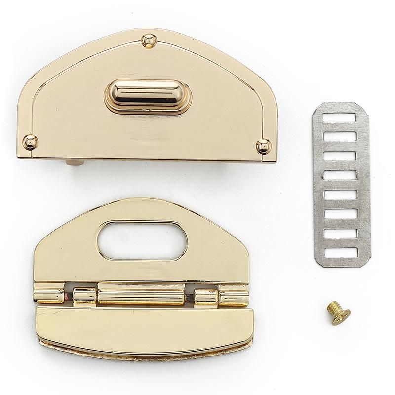 Handbags, hardware accessories, locks, high-end alloy, screw locks