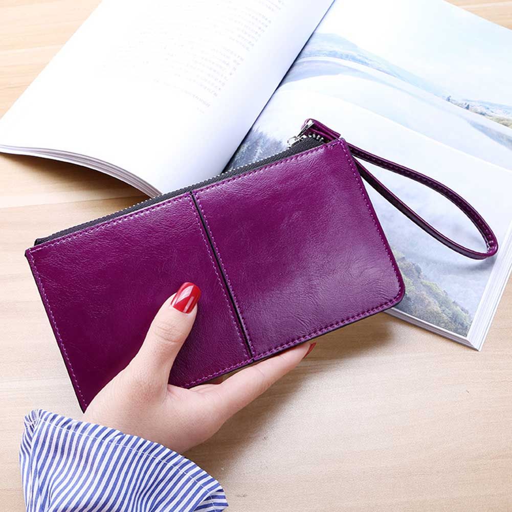 【BestGO】Hot Solid Wallet Folds Card Holder Zipper Purse InsiWomen Wallet For