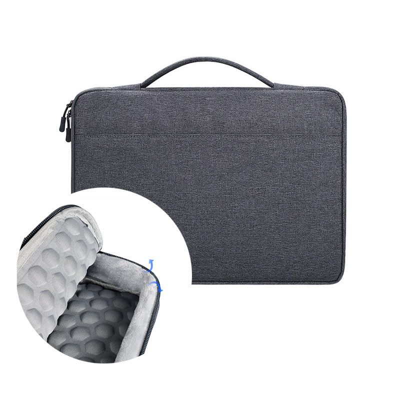 EverToner Shockproof Laptop Sleeve Bag Waterproof Macbook Air Pro Case Anti-fall Notebook Handbag 13/14/15.6 inch Briefcase Computer Bag