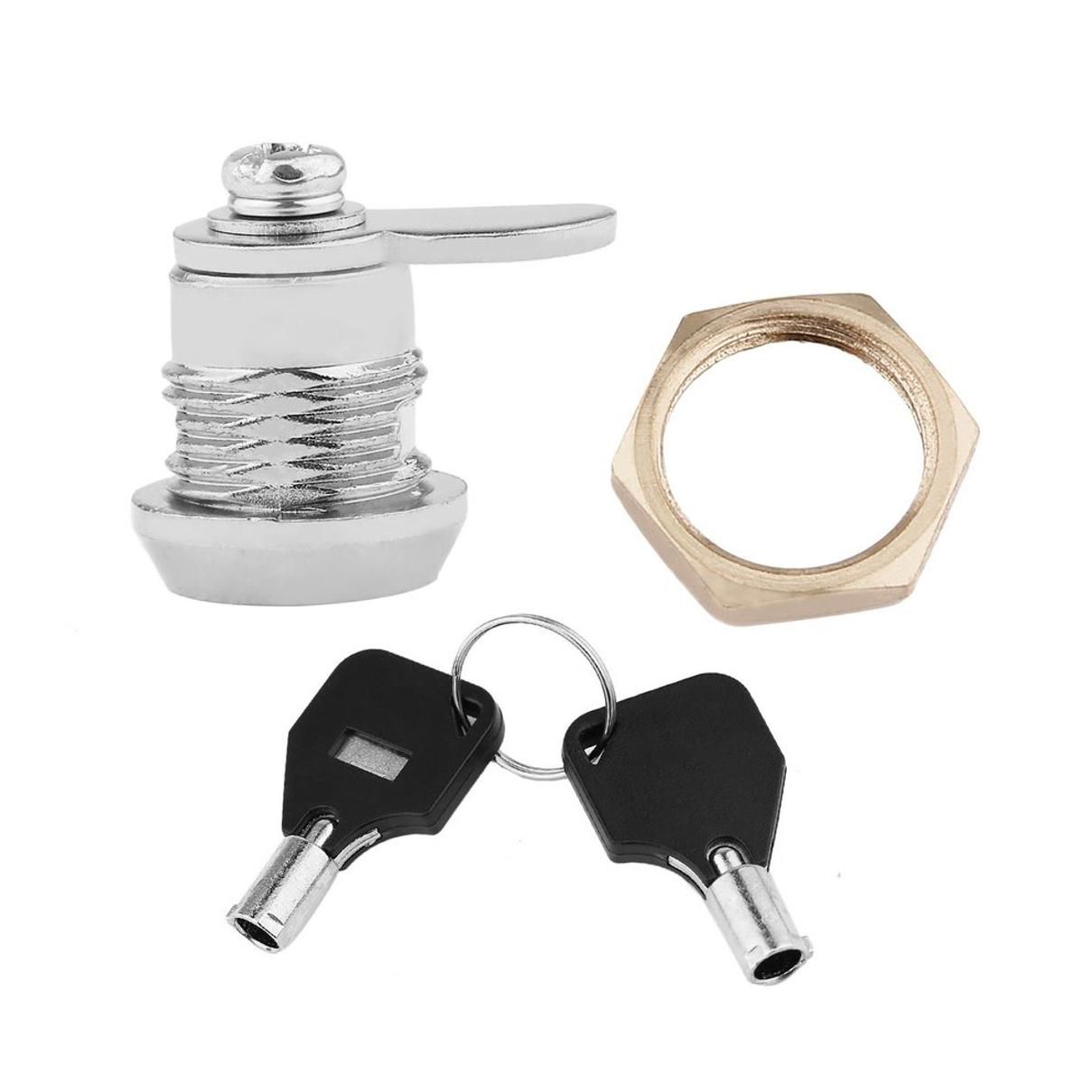Drawer Tubular Cam Lock For Home Important Items Security With 2 Keys MS102