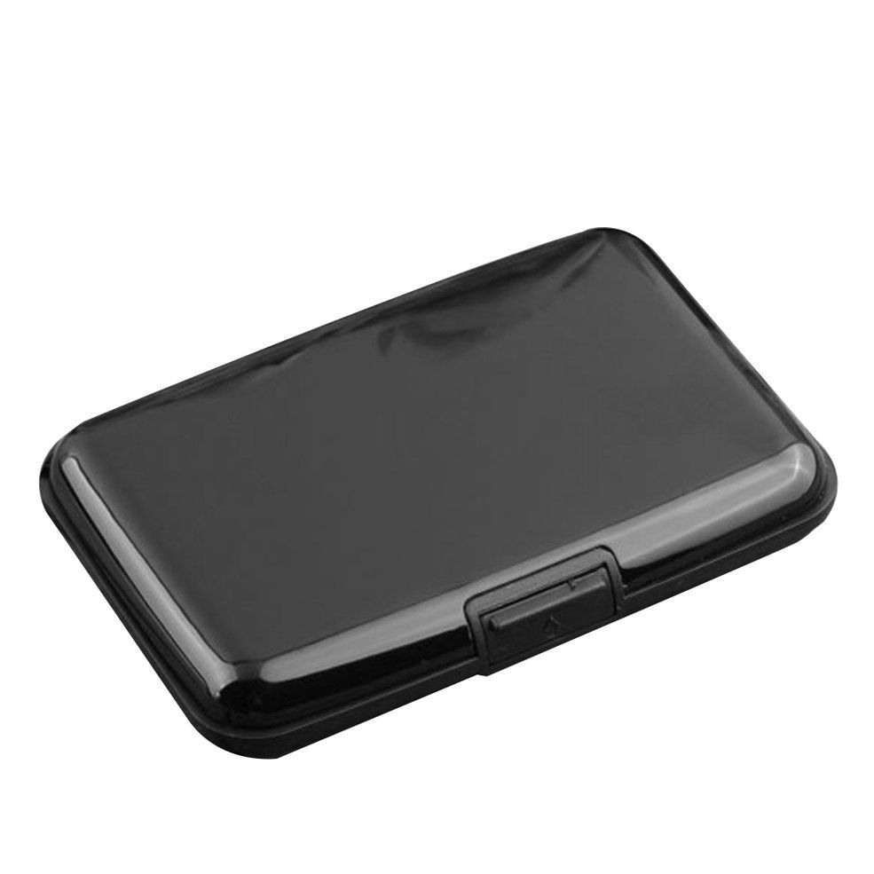 Waterproof Aluminum Alloy Men Women Business Cards Holder Credit Card Purse