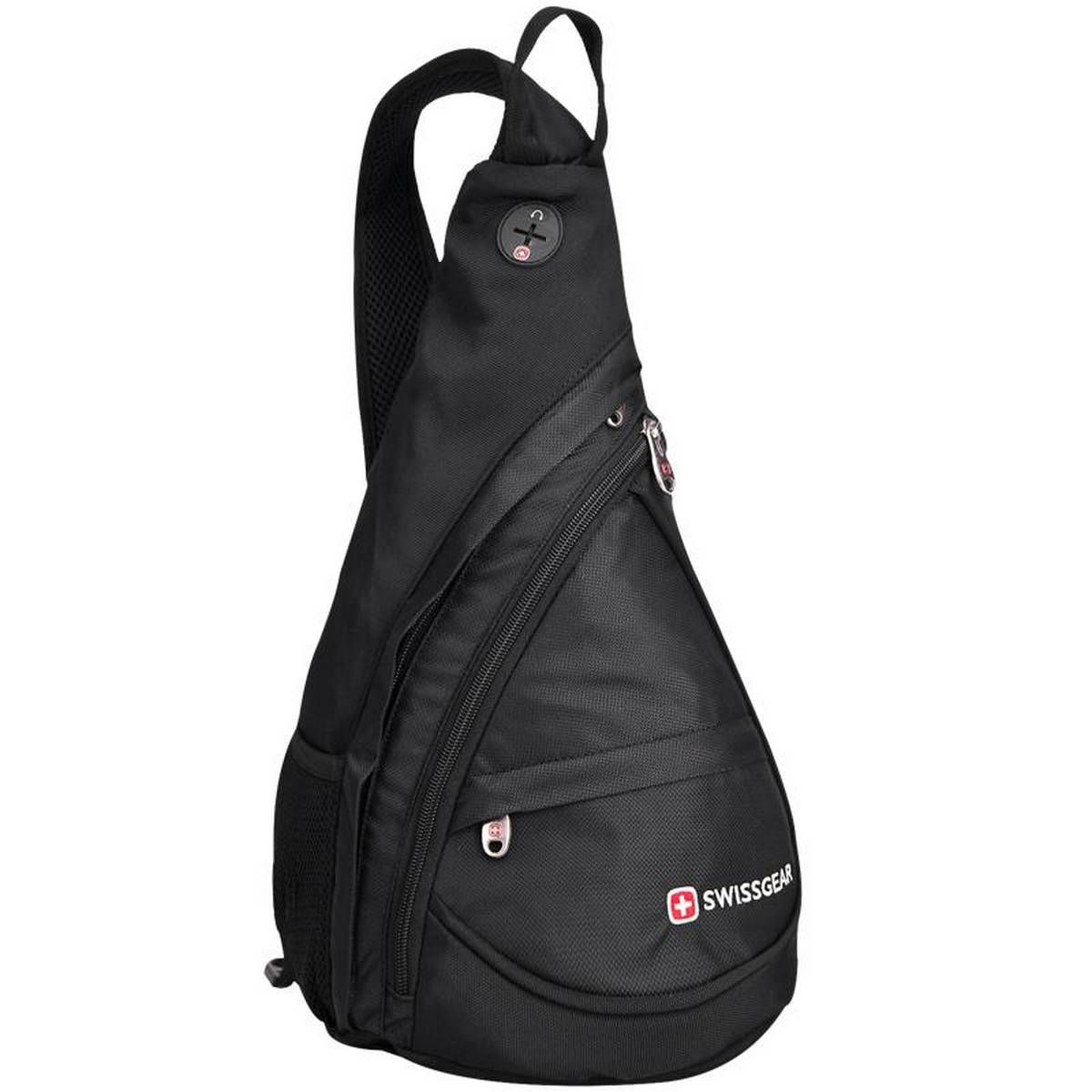 Swissgear Chest Pack Sa9966 Model 10 Inch Ipad Waterproof Crossbody & Shoulder Bags For Men And Women (Black)