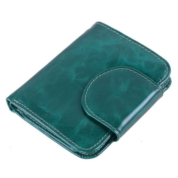 Women  Leather Wallet Business Card Holder Purse