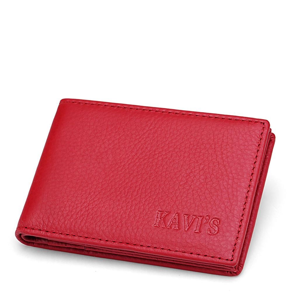 KAVIS 15 Slots  Leather Women Men ID Card Holder Card Wallet Purse Credit Card Business Card Holder Protector Organizer