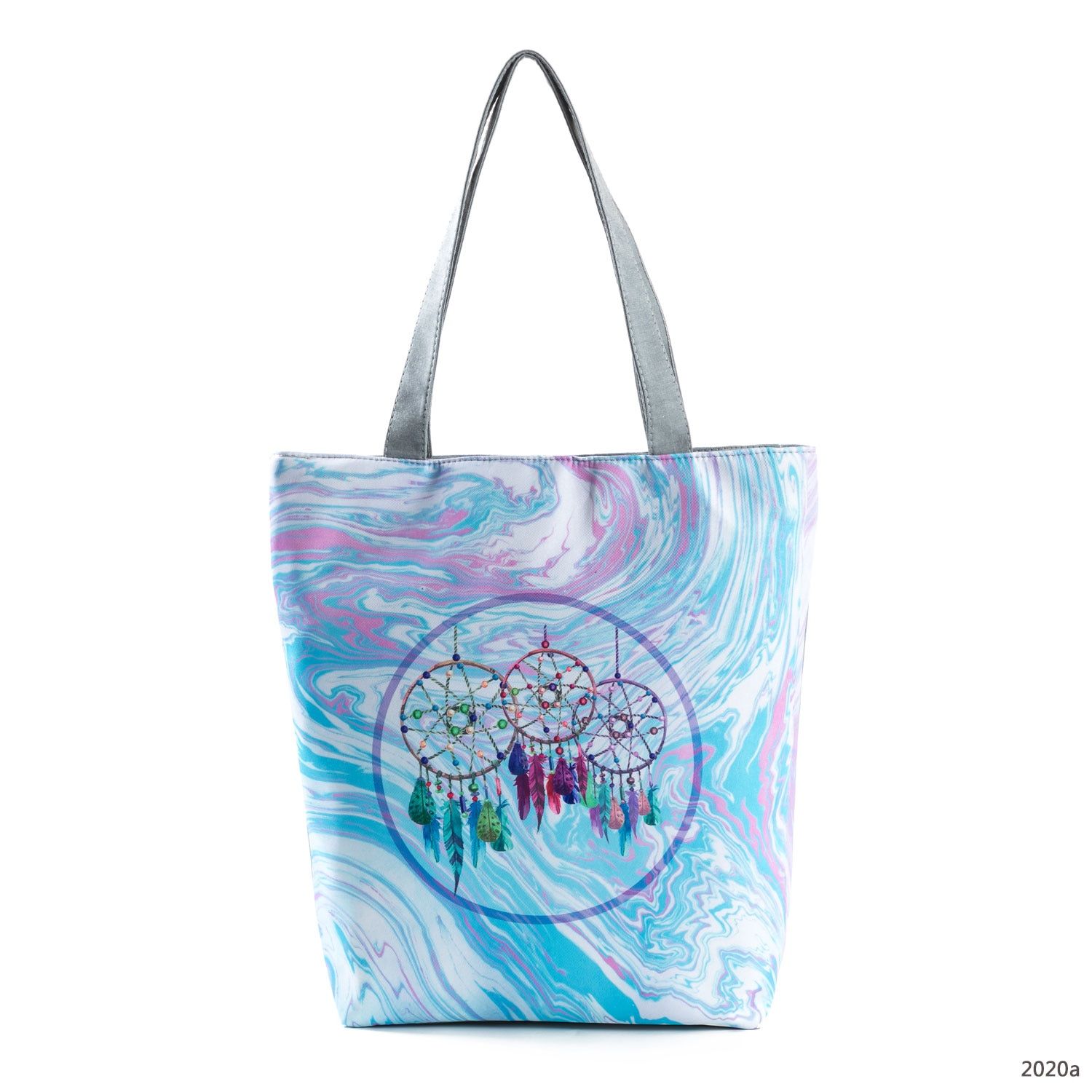Miyahouse Summer Beach Women Shoulder Canvas Colorful Printing Tote Hand Female Shopping Ladies handbag