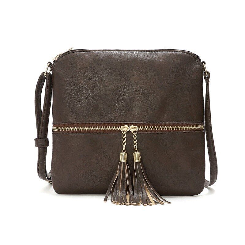Yogodlns 2020 Fashion Women Crossbody Bag Vintage Messenger Bag High Quality Retro Tassels Shoulder Bag Patchwork Crossbody Bag