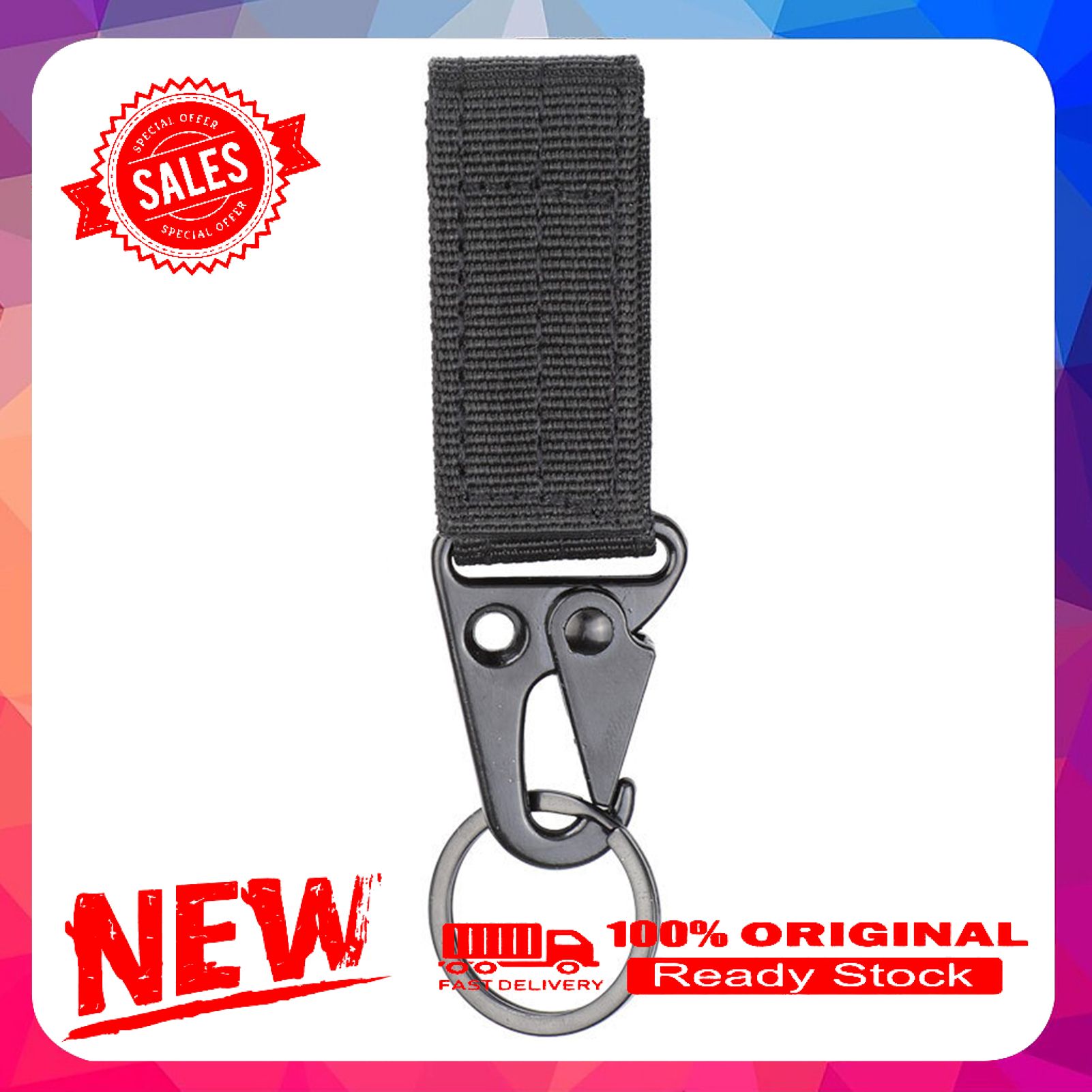 Mini Outdoor Beak Shaped Backpack Hanging Buckle Travel/Hiking Accessory