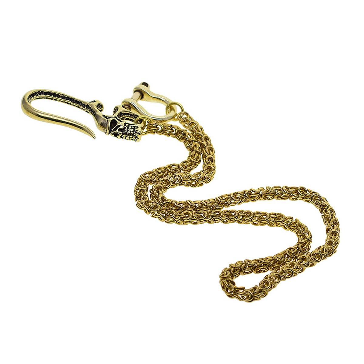 Extra Long Men Jeans Chain Biker Trucker Chain Skull Hook Chain Musician Chain