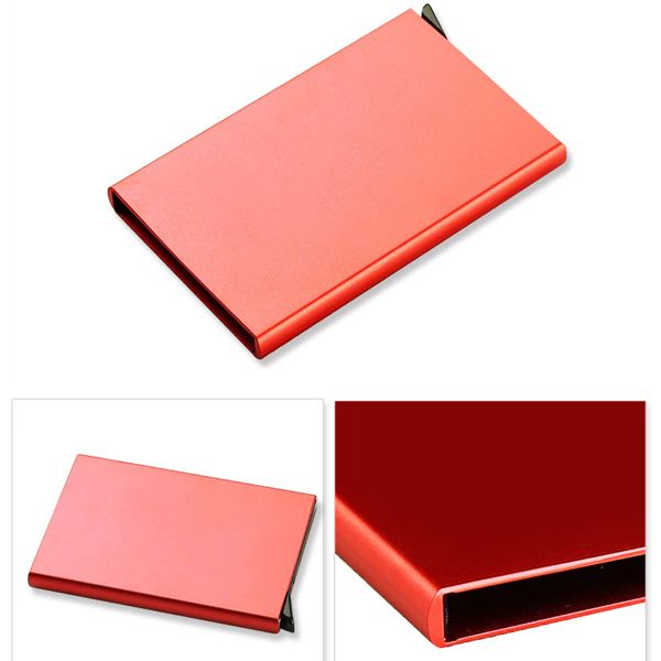 Aluminium Auto Pop Up Metal Card Holder