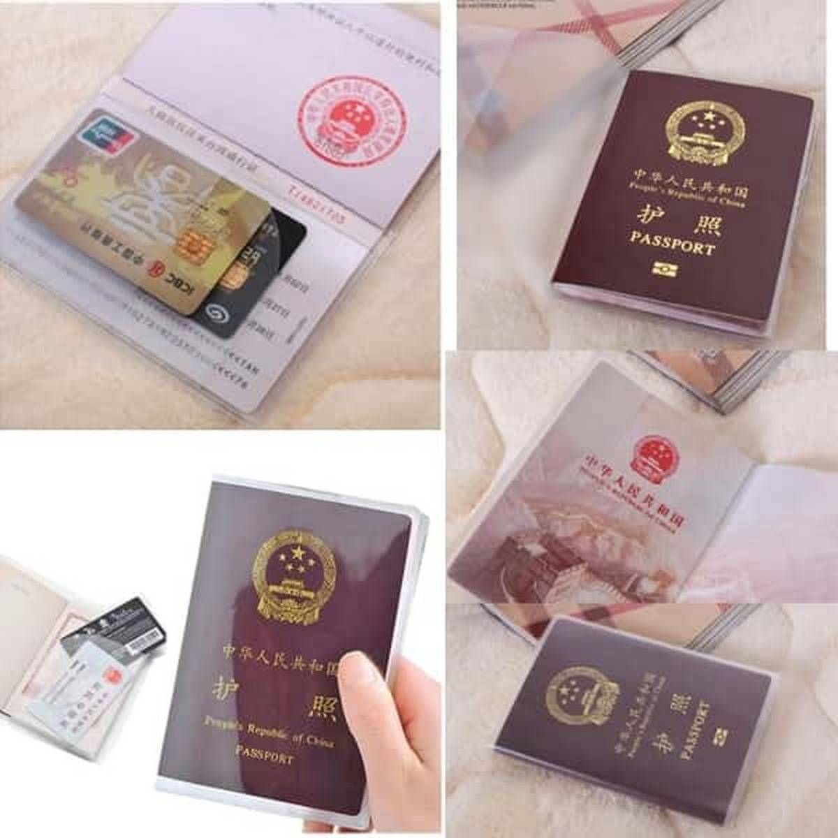 Transparent Passport Cover