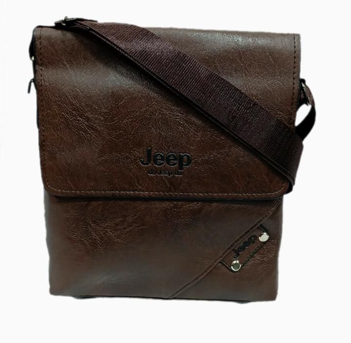 Modern Design Leather Messenger Bag For Men