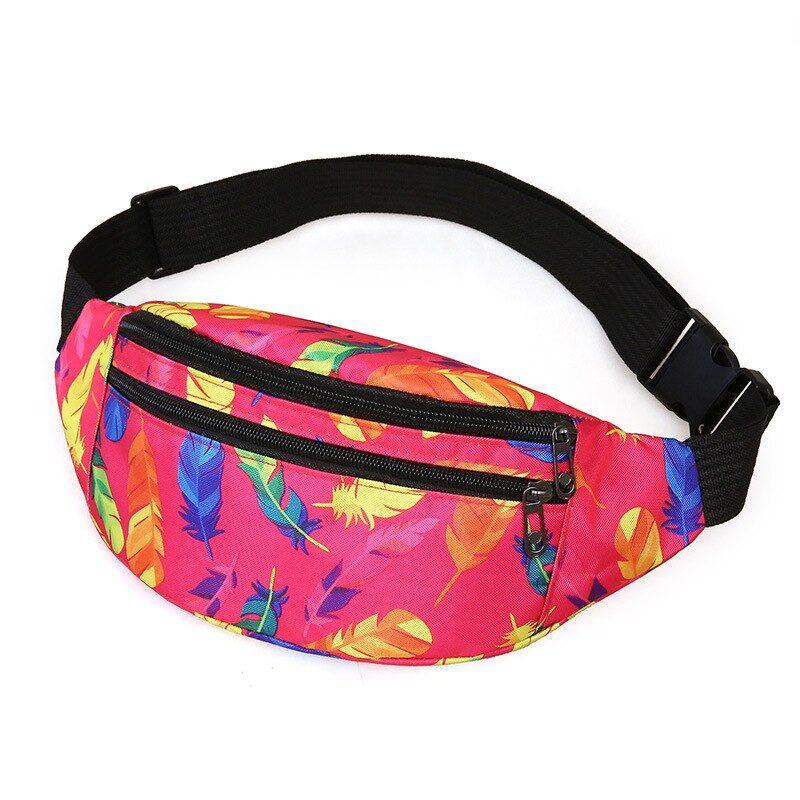 New men holographic waist bag sport run fanny pack men crossbody bag fashion chest bag phone purse multifunction belt bag bum