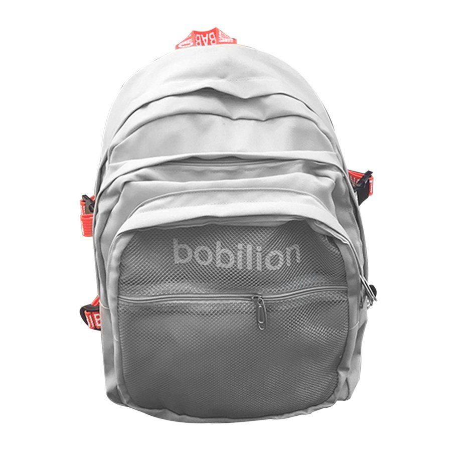 TE Multi-layers Waterproof Letters Backpacks Large Capacity Students School Laptop Tote Bags Leisure Teenager Travel Canvas Bags