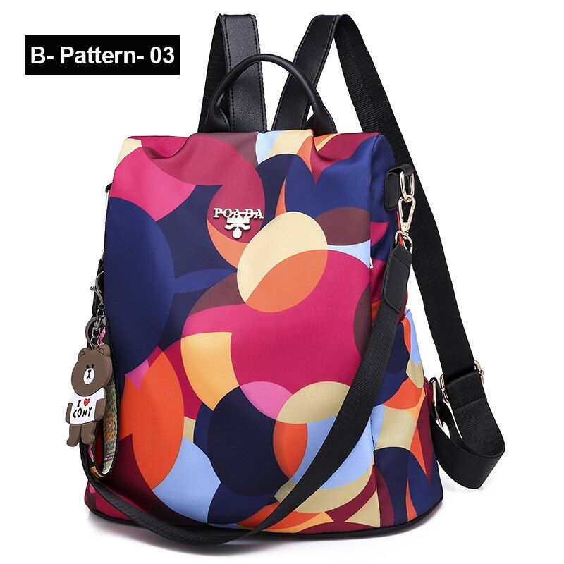 Women Backpacks 2019 Shoulder Bag Women Waterproof Oxford Backpack Female AntiTheft Bagpack School Bags for Girls Mochila Mujer