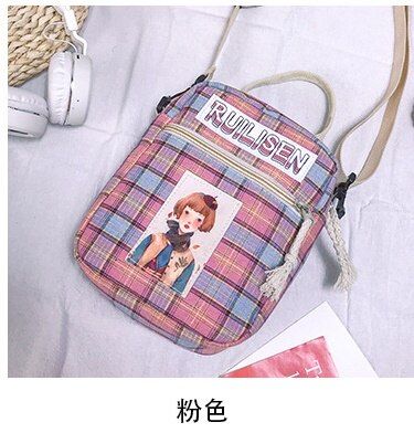New Canvas Fabric Women Backpack for Teenagers Girls Casual Stylish School Bag Ladies Backpack Female Bookbag Mochila Rucksack