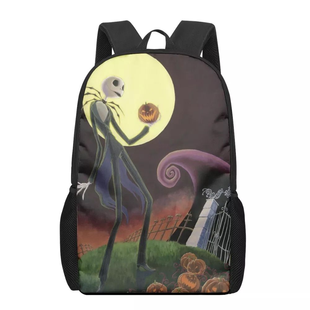 HYCOOL Pumpkin Skull Nightmare BeFor e Christmas Print Women Cross Body Bag Luxury Fashion Travel Zipper Pouch Custom Wholesale