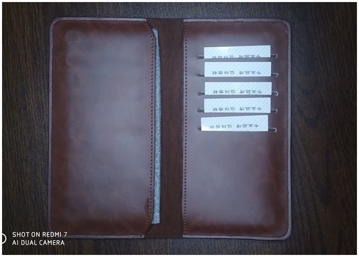 Men's Leather Wallet Bag for Mobile