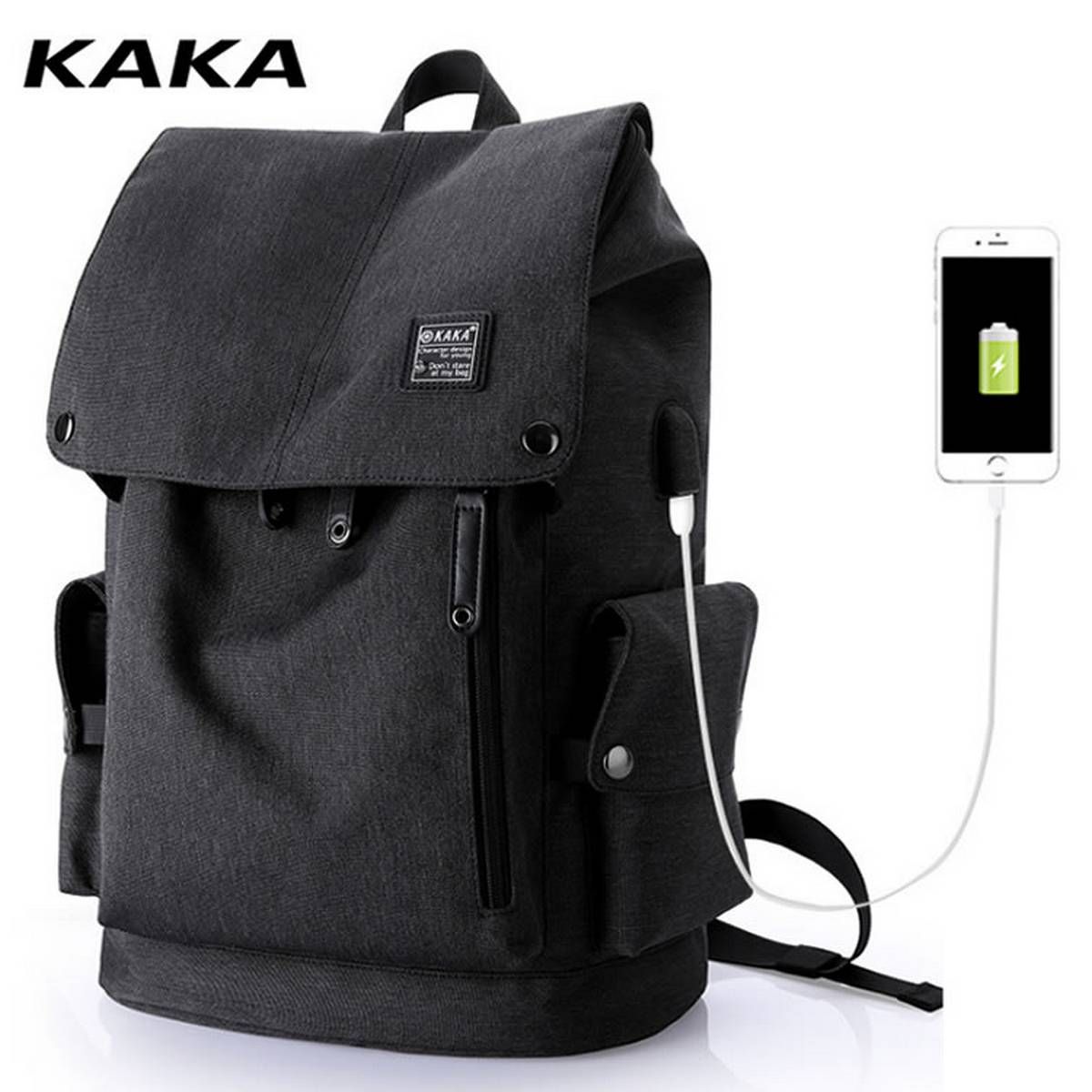 Kaka Stylish Men Women Backpack Casual School Backpack Book Laptop Backpacks