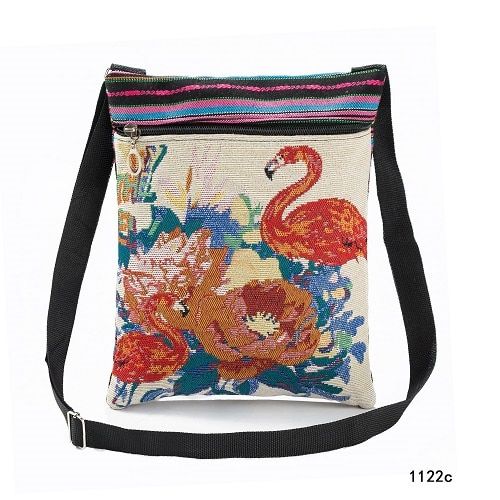 Miyahouse Casual Small Double Zipper Messenger Women Cartoon Owl Printed Flap Shoulder Ladies handbag