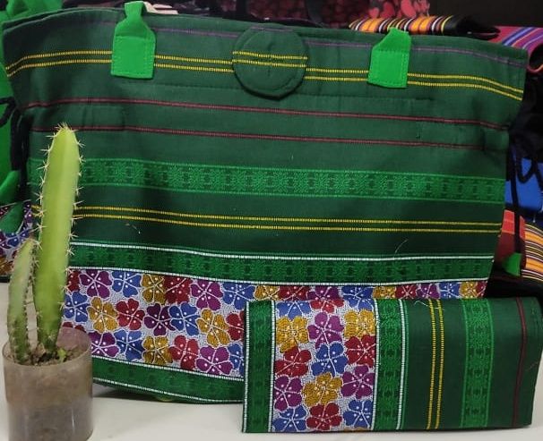 Ladies shoulder bag (traditional hand made vanity bag and purse)