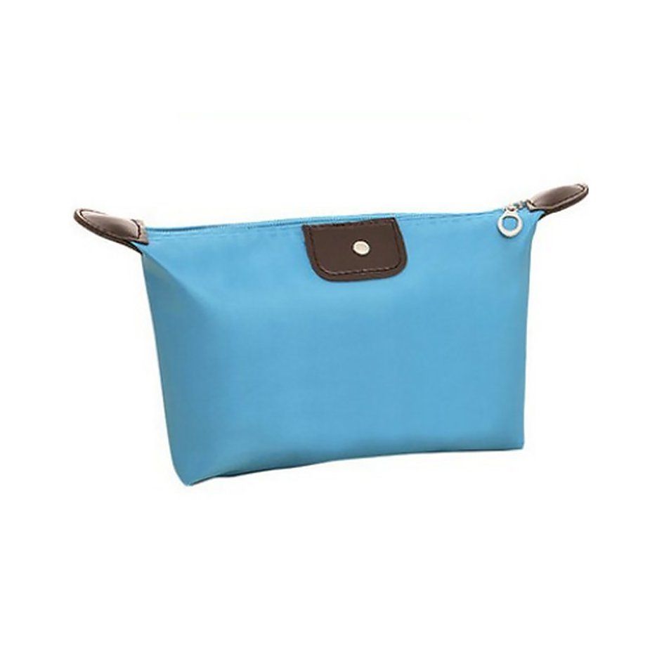 Women's Long Purse Travel Men's Wallet Makeup Bag Organiser Dumpling Shape