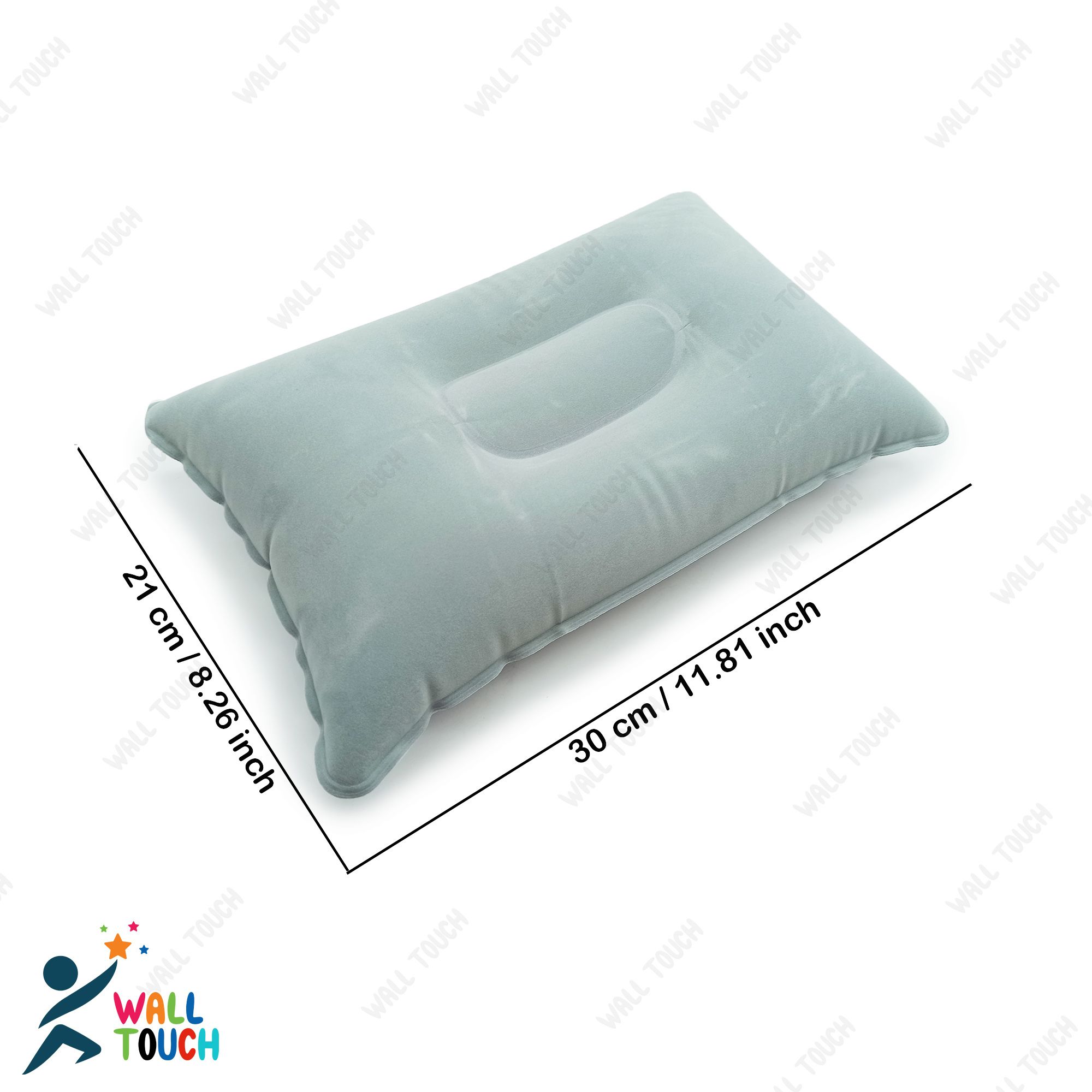 Inflatable Soft Head Travelling & Camping Pillow ; Easy to use, Easy to Carry