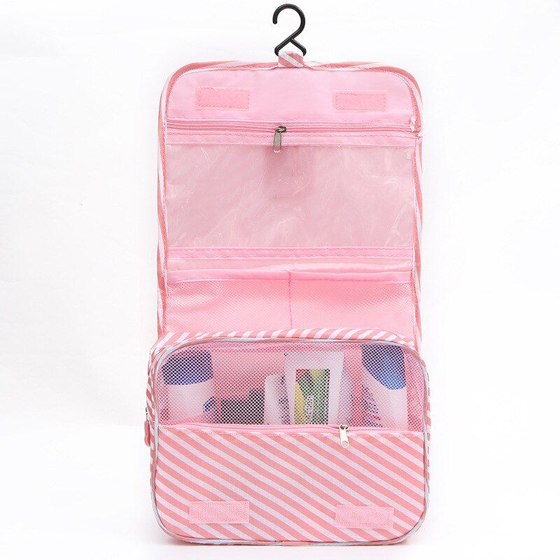 Hanging Toiletry Bag Travel Cosmetic Kit Large Essentials Organizer Waterproof Toiletry Wash Case Storage Make Up Pouch